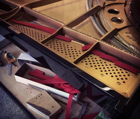 Restauration piano Steinway - Atelier de réparation 