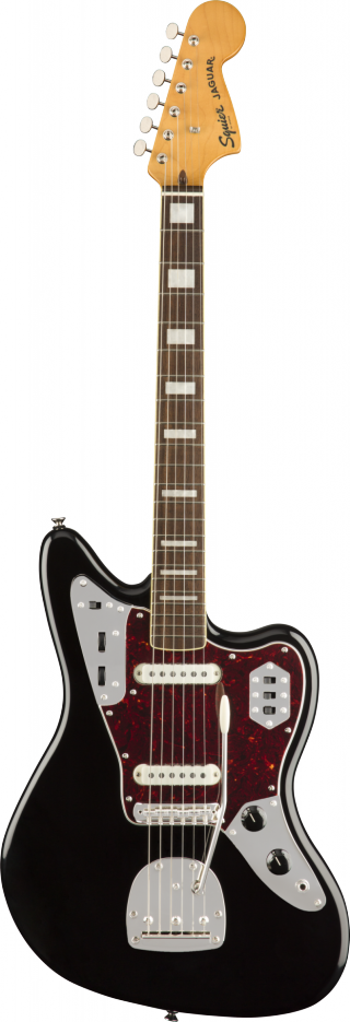 Squier Classic Vibe '70s Jaguar Laurel Fingerboard Black