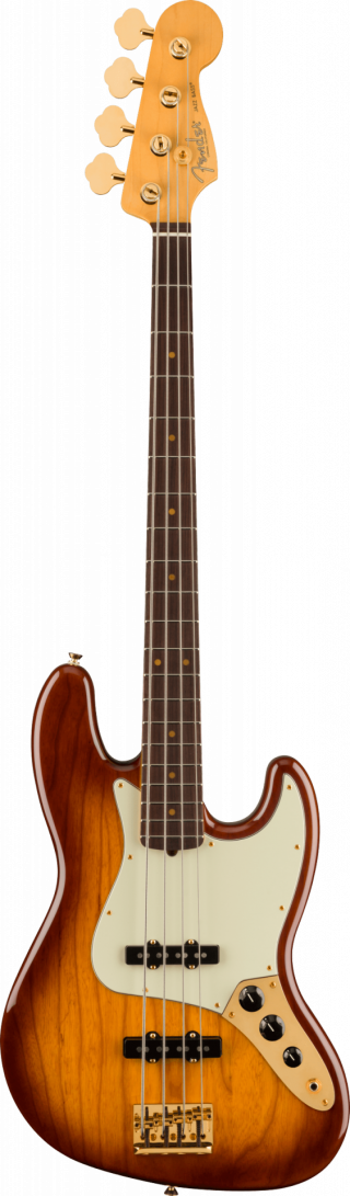 Fender 75th Anniversary Commemorative Jazz Bass Rosewood Fingerboard 2-Color Bourbon Burst